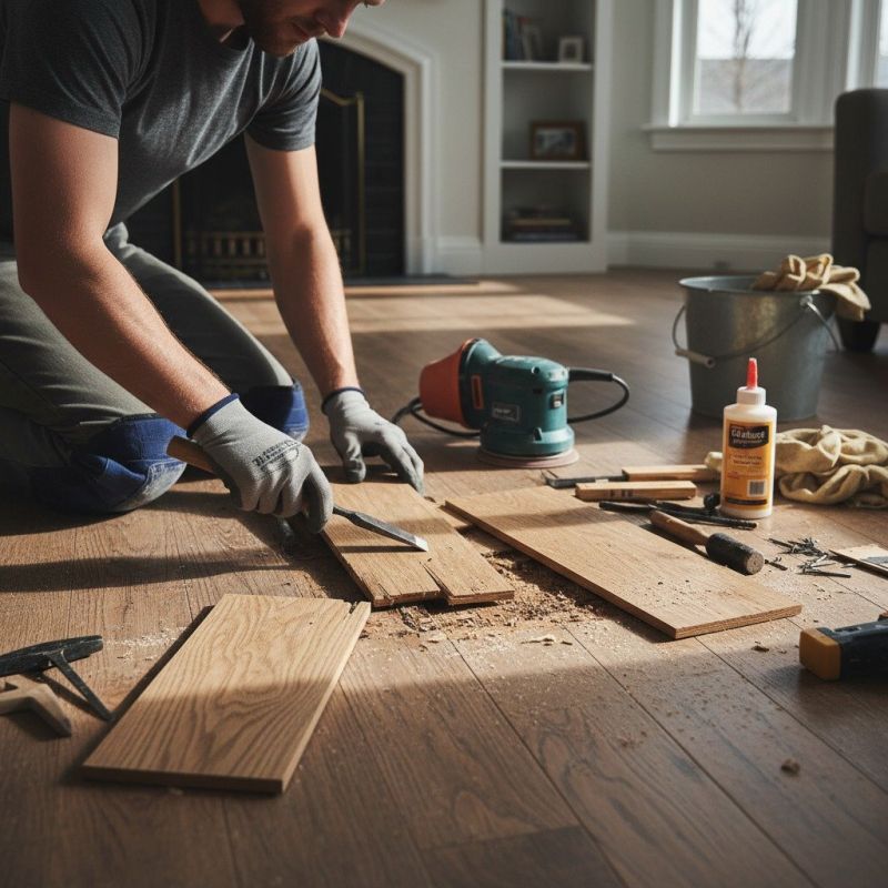 Wood Floor Repair Service
